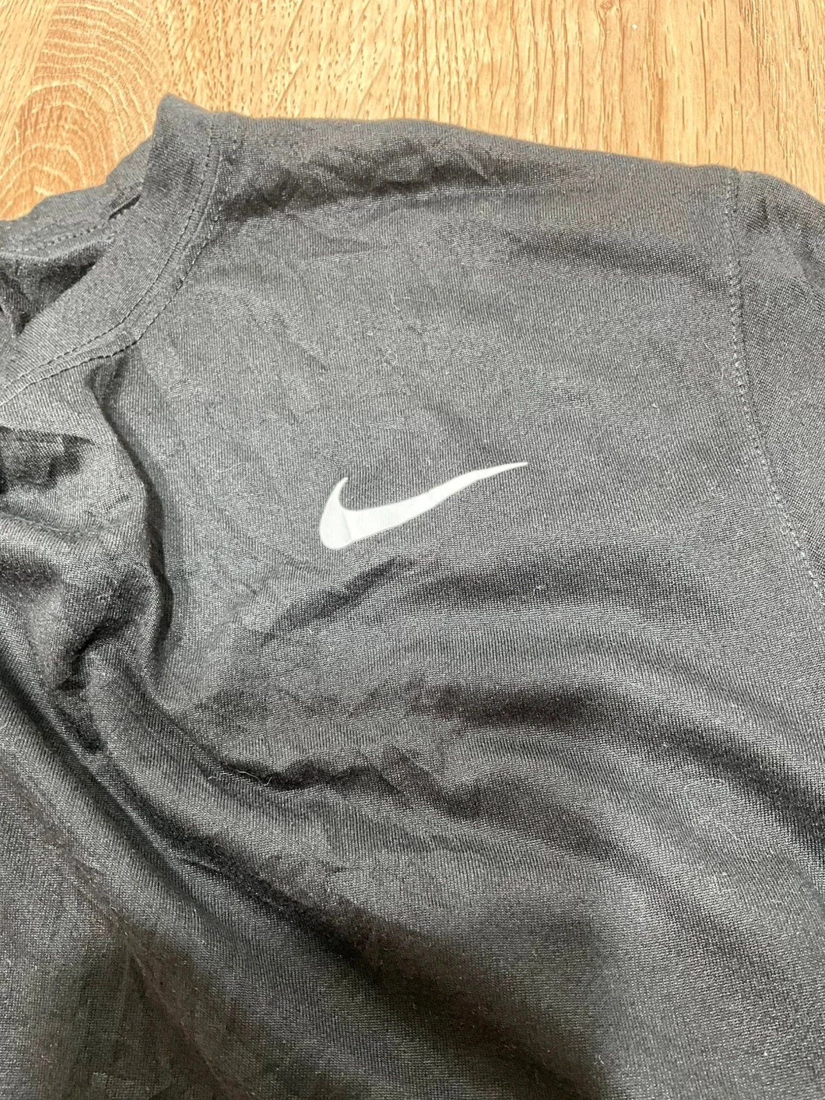 T-shirt Nike Dri-Fit Taille L Sport Noir Homme – photo 7
